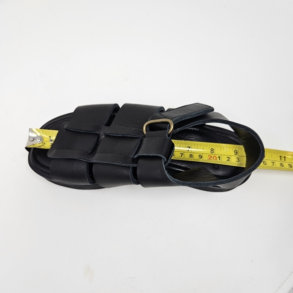 The Bali Tailor Womens Shoes Black 37 Leather sandals fisherman shoes - Picture 11 of 11